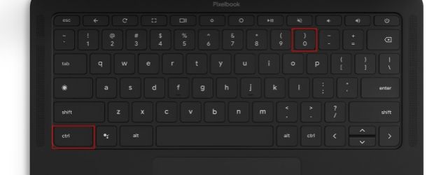Chromebook (2023)లో జూమ్ అవుట్ చేయండి